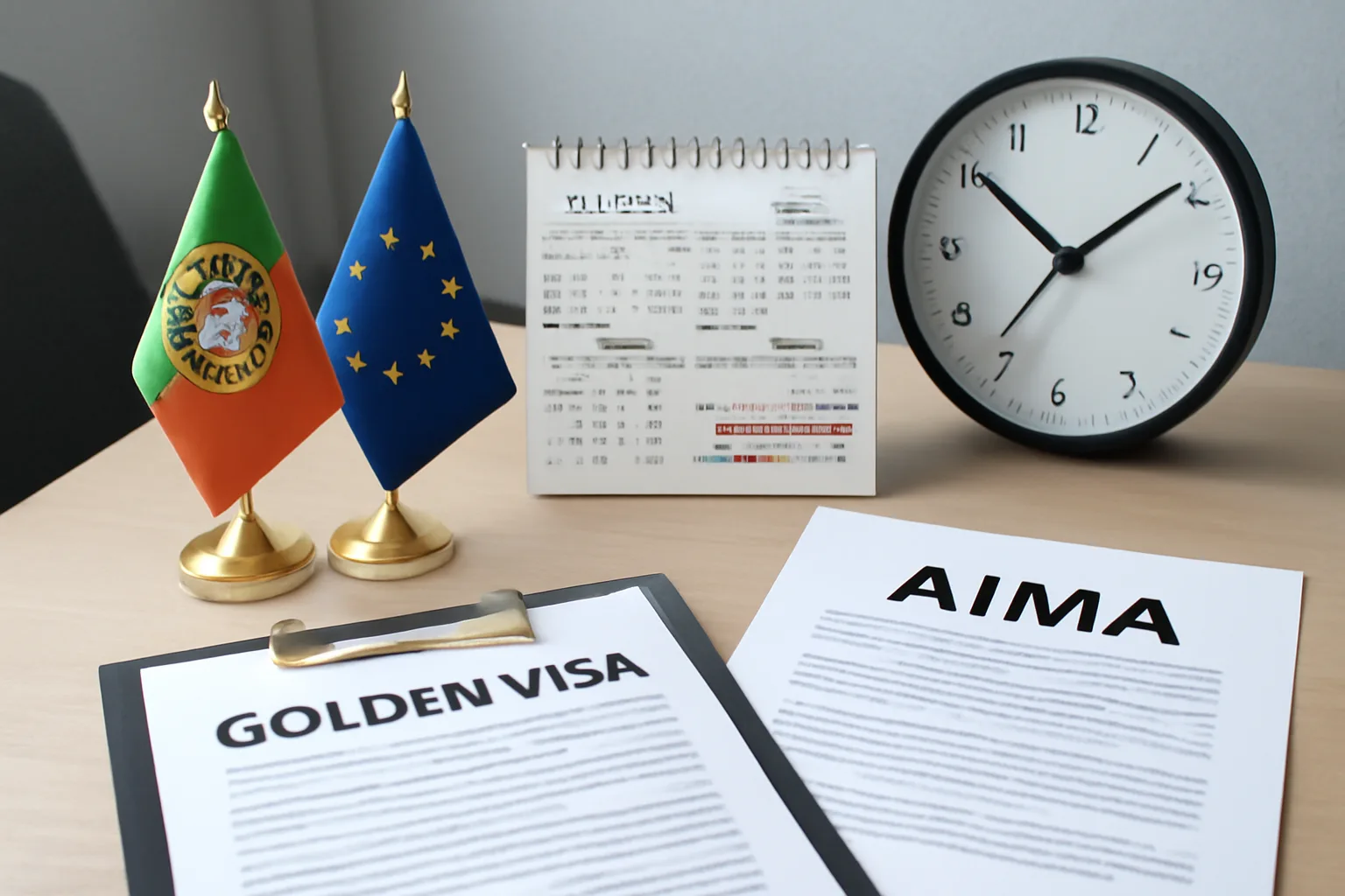 Ảnh minh hoạ cho bài Portugal Golden Visa 2026: Thời gian chờ thực tế là 12-24 tháng, không phải 90 ngày