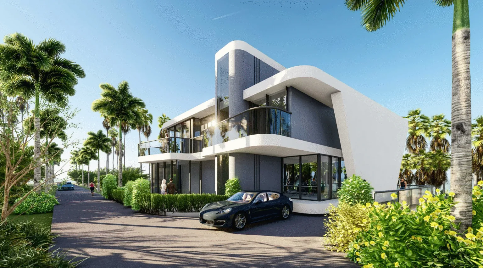 Biệt thự riêng trong khuôn viên dự án
