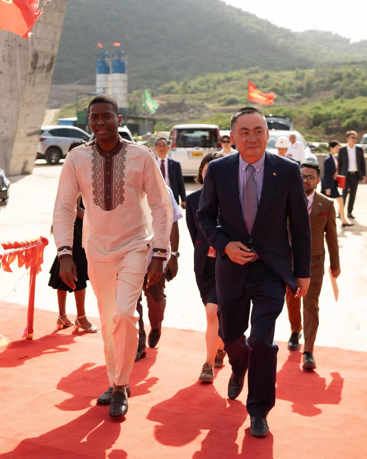 Thủ tướng Grenada thăm công trường
